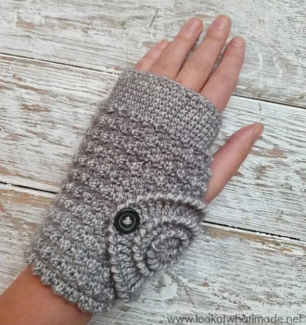 Ammonite Wrist Warmers