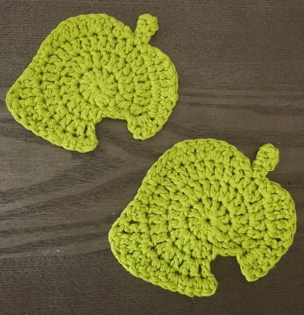 Animal Crossing Leaf Coaster