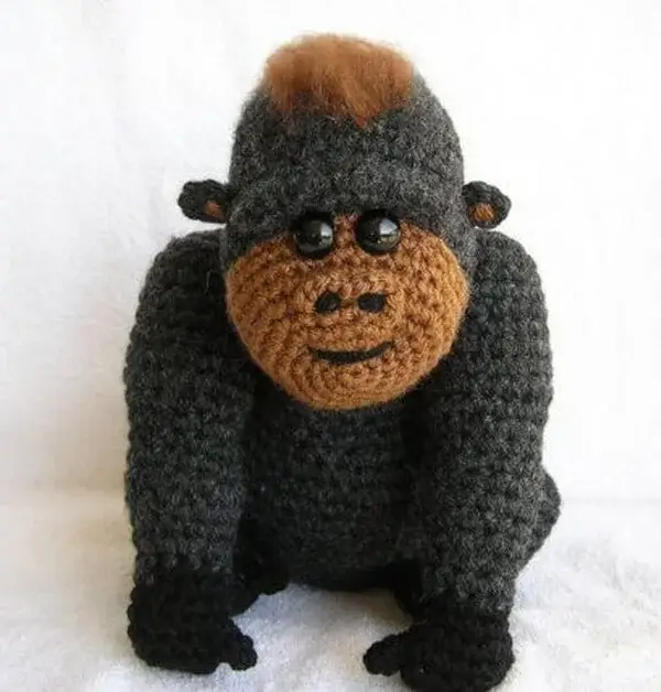 Baby Gorilla Crochet Pattern