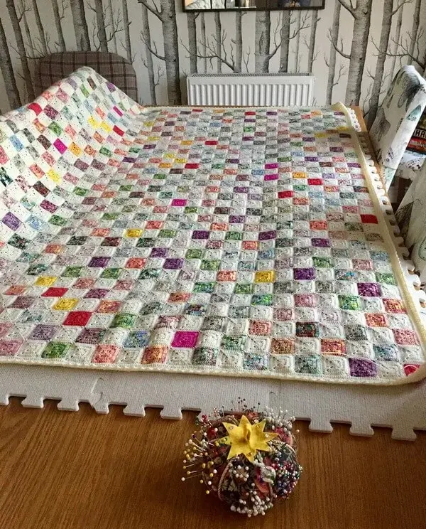 Battenberg Blanket