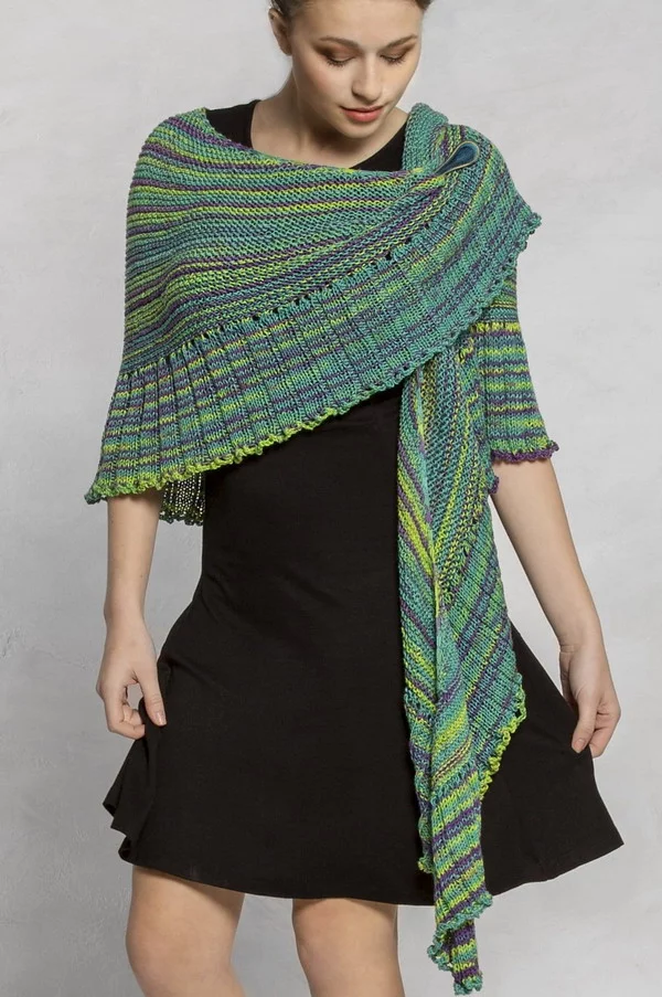 Biennial Knit Shawl