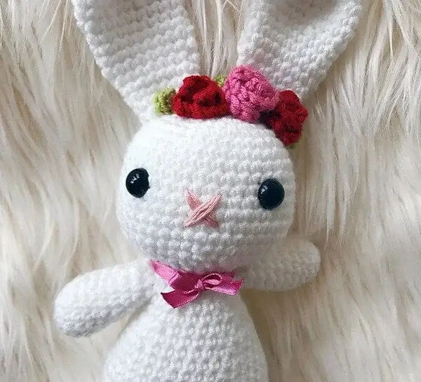 Floral Easter Bunny