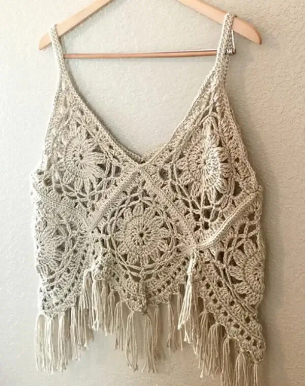 Boho Crochet Tank Top Pattern