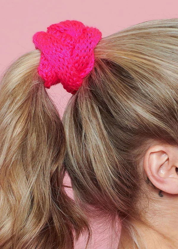 Color Burst Scrunchie