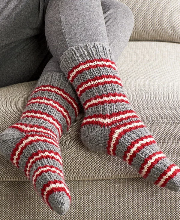 Cozy Striped Socks