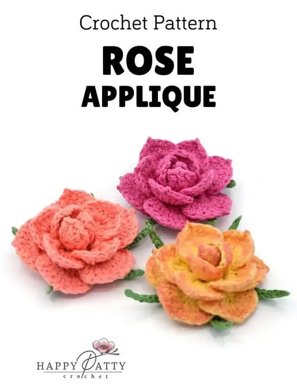 Easy Rose Applique