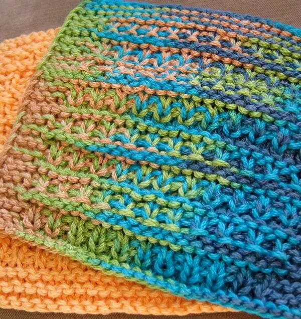 More Knitted Dishcloths