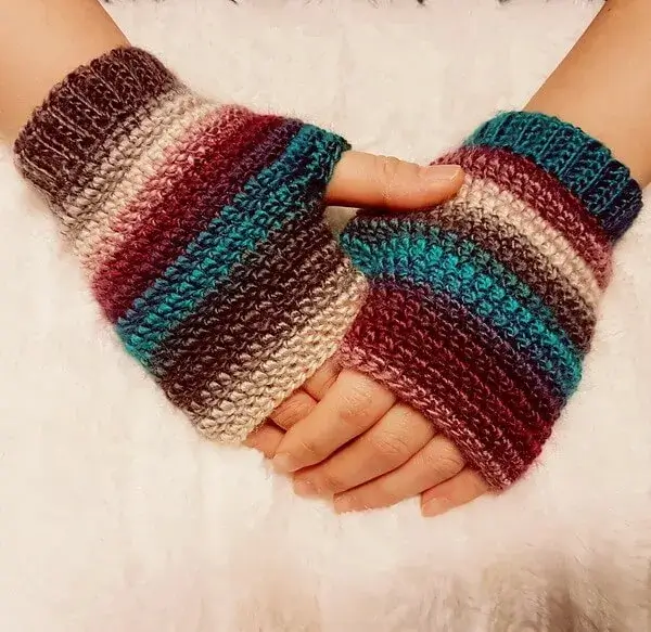 Simple Fingerless Gloves