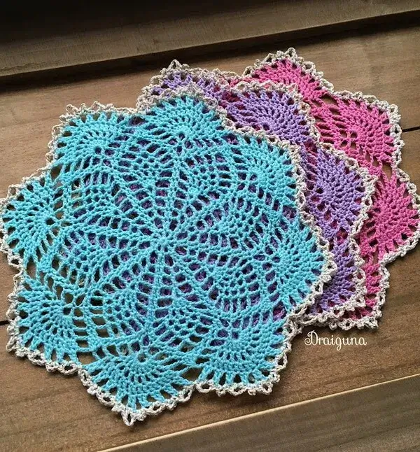 Spring Song Doily