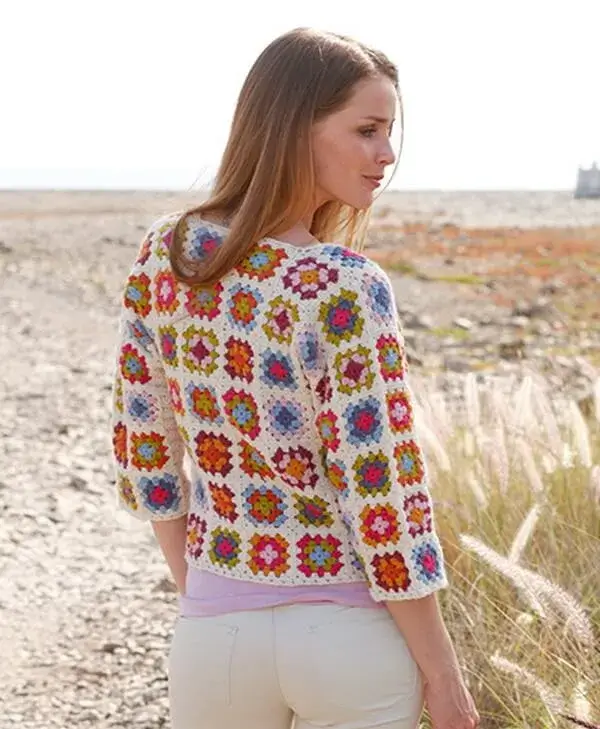 Summer Patchwork Cardigan