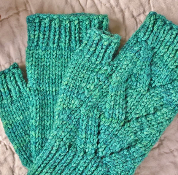 Want not Knitted Mitts