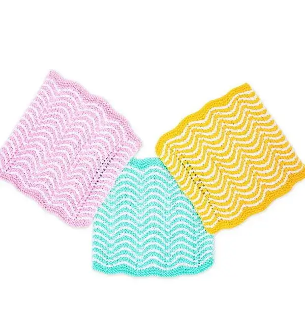 Zig Zag Dishcloth Set